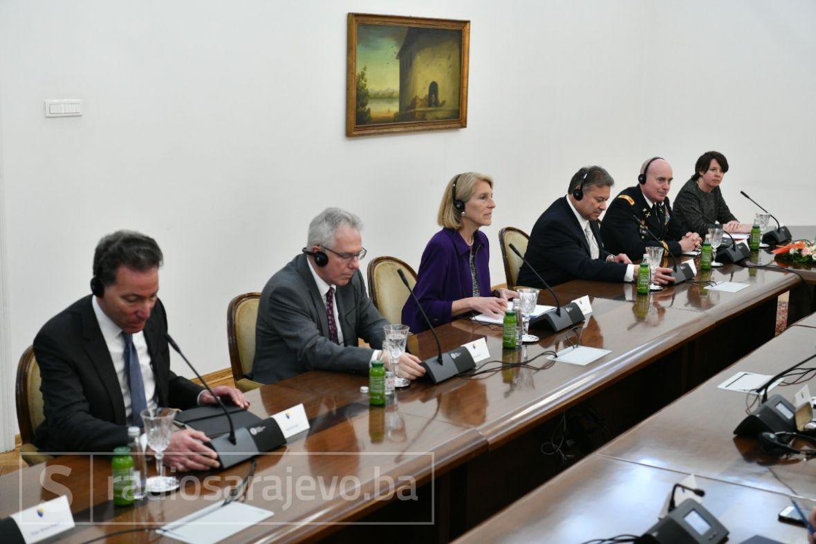 Foto: A.K./Radiosarajevo.ba/Delegacija SAD u Predsjedništvu BiH